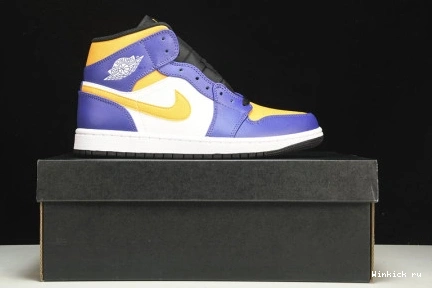 Lakers Mid 1 (2022) Jordan 0726